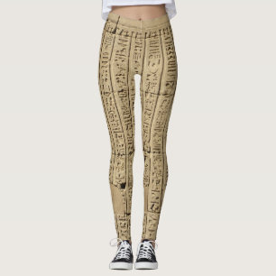 Ägyptische Hieroglyphen Leggings