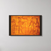 ägyptische Hieroglyphen Leinwanddruck (Vorderseite)