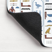 ägyptische Hieroglyphen Pharaoh-Botschaft Mousepad (Ecke)
