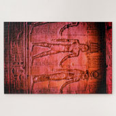 ägyptische Hieroglyphen Puzzle (Horizontal)