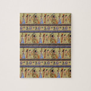 Ägyptische Hieroglyphen-Puzzle Puzzle