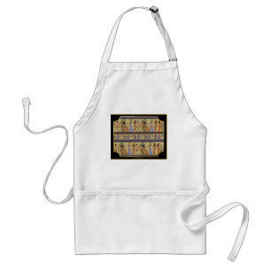 Ägyptische Hieroglyphen-Serie II Bekleidungsgesche Schürze