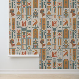 Ägyptische Hieroglyphen Tapete