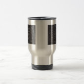 Ägyptische Hieroglyphen-Tasse Reisebecher (Mittel)