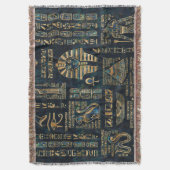 Ägyptische Hieroglyphen und Gottheiten - Decke (Vorderseite Vertikal)