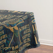 Ägyptische Hieroglyphen und Gottheiten - Tischdecke (Beispiel)
