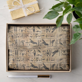 ägyptische Hieroglyphen Vögel Muster 2 Seidenpapier