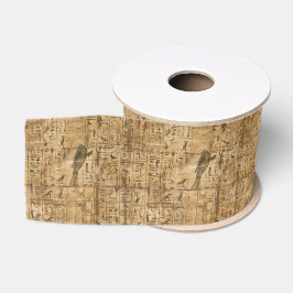 Ägyptische Hieroglyphen Vogelmuster 2 Ripsband