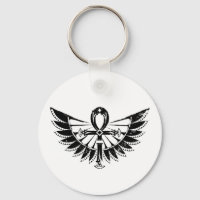 Ägyptische Hieroglyphen - Winged Ankh