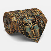 Ägyptische Hieroglyphics Anubis Osiris Auge des Ho Krawatte (Gerollt)