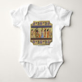 Ägyptische Hieroglyphics Apparel, Geschenke Sammle Baby Strampler (Vorderseite)
