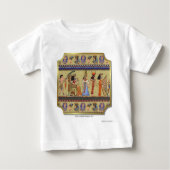 Ägyptische Hieroglyphics Apparel, Geschenke Sammle Baby T-shirt (Vorderseite)