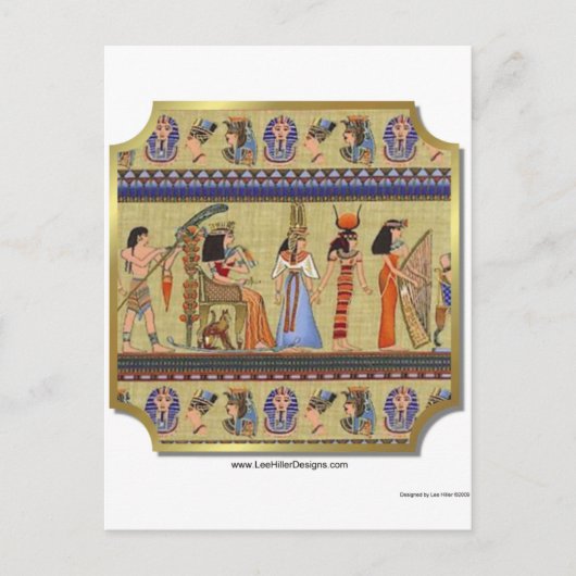 Ägyptische Hieroglyphics Apparel, Geschenke Sammle Postkarte (Vorderseite)