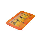 Ägyptische Hieroglyphics-Badematte Badematte (Schrägansicht)