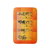 Ägyptische Hieroglyphics-Badematte Badematte (Vorderseite Vertikal)