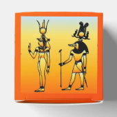 Ägyptische Hieroglyphics-Liebhaberkabine Geschenkschachtel (Oben)
