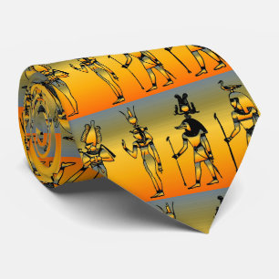 Ägyptische Hieroglyphics Necktie Krawatte
