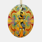 Ägyptische Hieroglyphics Ornament (Rechts)