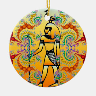 Ägyptische Hieroglyphics Ornament