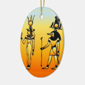 Ägyptische Hieroglyphics Ornament (Links)