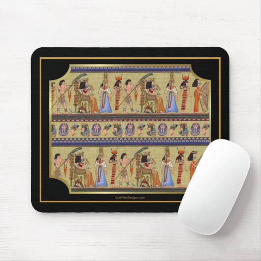 Ägyptische Hieroglyphics Serie II Apparel Geschenk Mousepad (Mit Mouse)