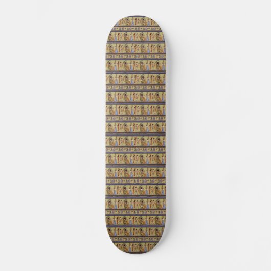 Ägyptische Hieroglyphics-Skate-Tafel Skateboard (Vorderseite)