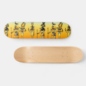 Ägyptische Hieroglyphics-Skateboard Skateboard (Horizontal)