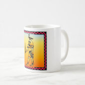 Ägyptische Hieroglyphie-Tasse Kaffeetasse (VorderseiteRechts)