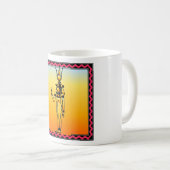 Ägyptische Hieroglyphie-Tasse Kaffeetasse (VorderseiteRechts)