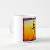 Ägyptische Hieroglyphie-Tasse Kaffeetasse (Vorderseite Links)