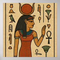 Ägyptische Hieroglyphische Kunst Antike Symbole Po