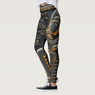Ägyptische Hieroglyphische Leggings