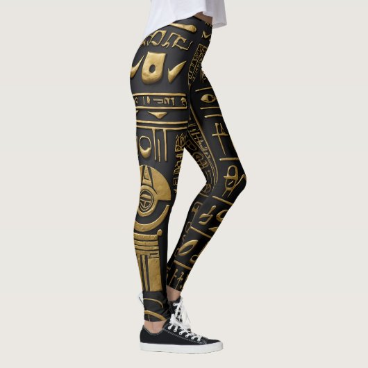 Ägyptische Hieroglyphische Leggings (Rechts)