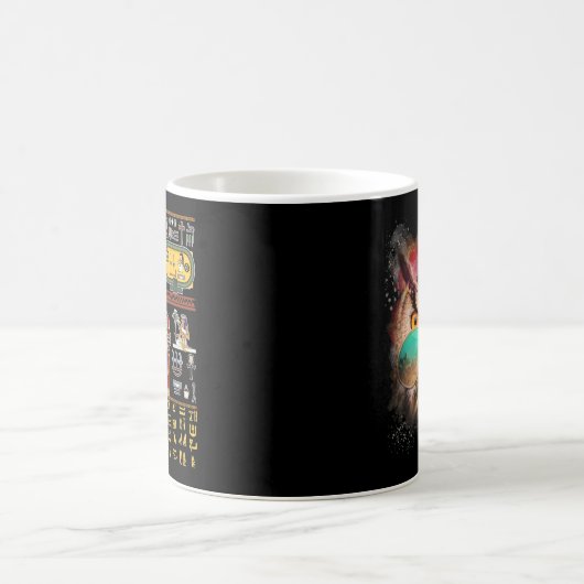 Ägyptische Hieroglyphische Mauer Ägypten Kaffeetasse (Mittel)