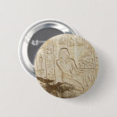 Ägyptische Hieroglypische Schaltfläche Button (Vorne & Hinten)