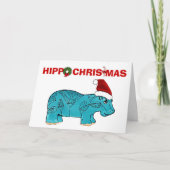 Ägyptische Hippo Weihnachten (Vorderseite)