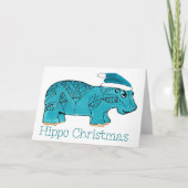 Ägyptische Hippo Weihnachten (Vorderseite)