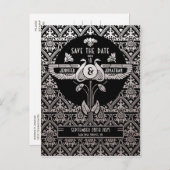 Ägyptische Hochzeit rettet das Datum der Postkarte (Vorne/Hinten)