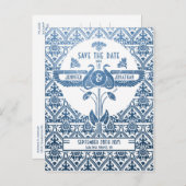 Ägyptische Hochzeit rettet das Datum der Postkarte (Vorne/Hinten)