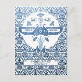 Ägyptische Hochzeit rettet das Datum der Postkarte (Vorderseite)