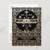 Ägyptische Hochzeit rettet das Datum der Postkarte (Vorne/Hinten)