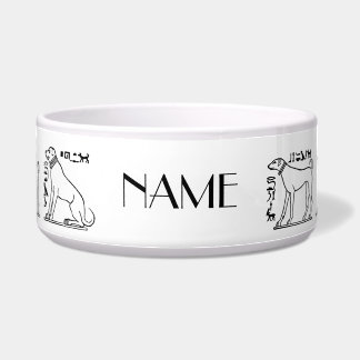 Ägyptische Hunde Haustiere Napf