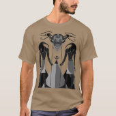 Ägyptische Illuminati Kemetic Alchemy-Spiritualitä T-Shirt (Vorderseite)