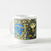 Ägyptische Kaffee-Tasse Kaffeetasse (Vorderseite Links)