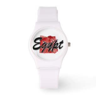 Ägyptische Karte Armbanduhr