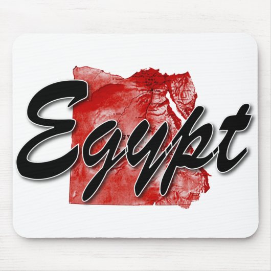 Ägyptische Karte Mousepad (Vorne)