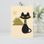 Ägyptische Katakarte Dankeskarte (Stehend Vorderseite)