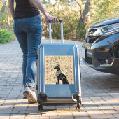 Ägyptische Katze - Bastet auf Papyrus Aufkleber (Koffer Insitu)