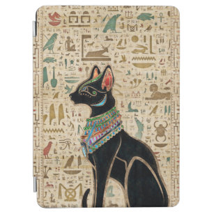 Ägyptische Katze - Bastet auf Papyrus iPad Air Hülle