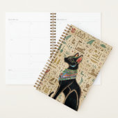Ägyptische Katze - Bastet auf Papyrus Planer (Anzeige)